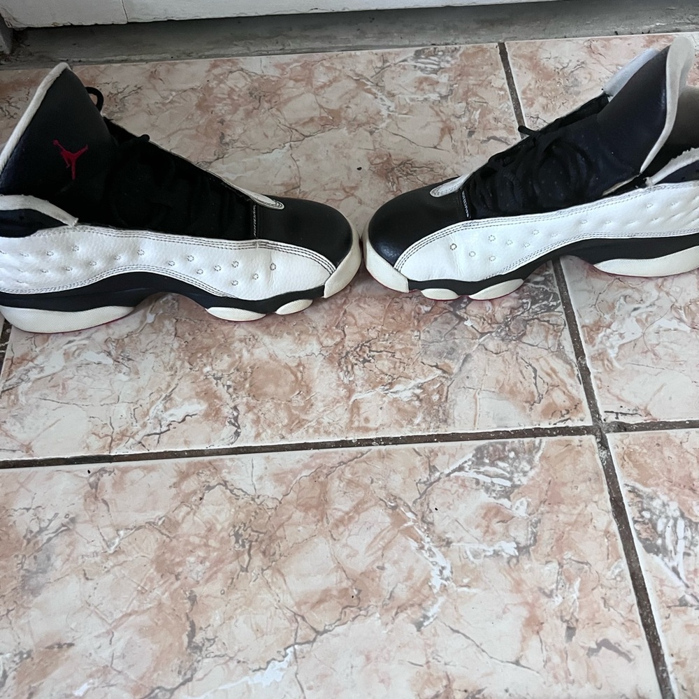Kid’s Black and White Sneakers